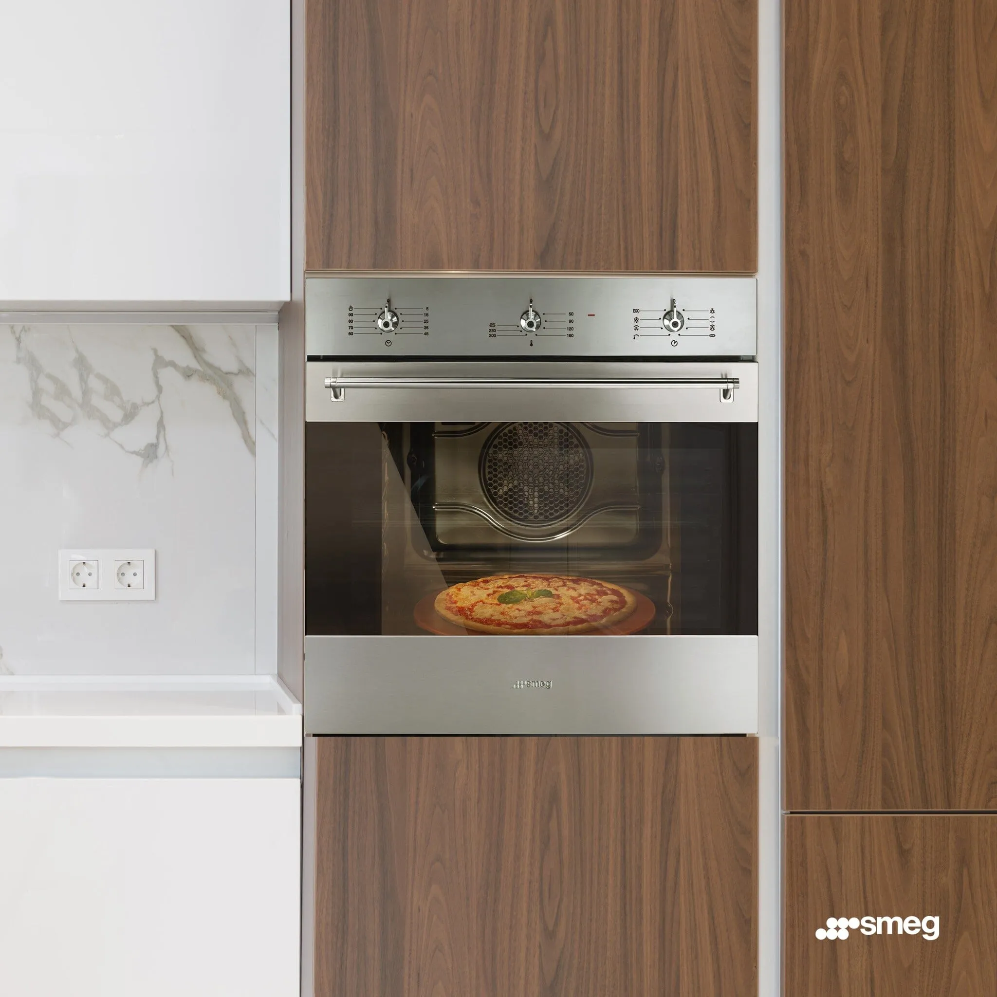 Smeg SF6381X Fan Assisted Oven 60cm Classica Aesthetic