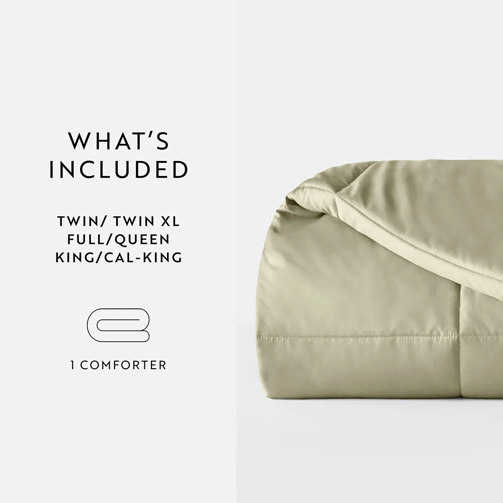 Solid Down-Alternative Comforter