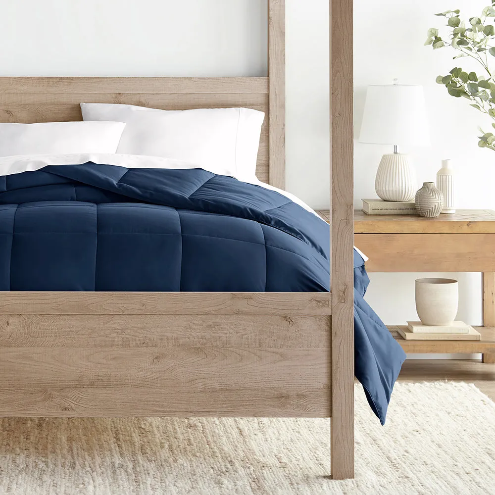 Solid Down-Alternative Comforter