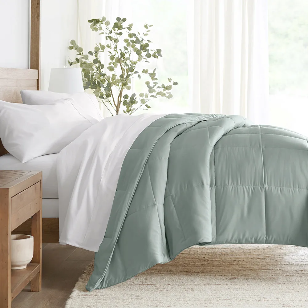 Solid Down-Alternative Comforter