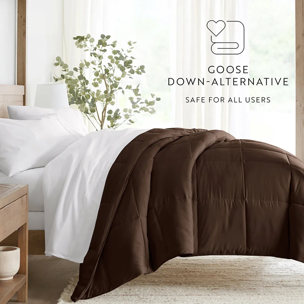 Solid Down-Alternative Comforter