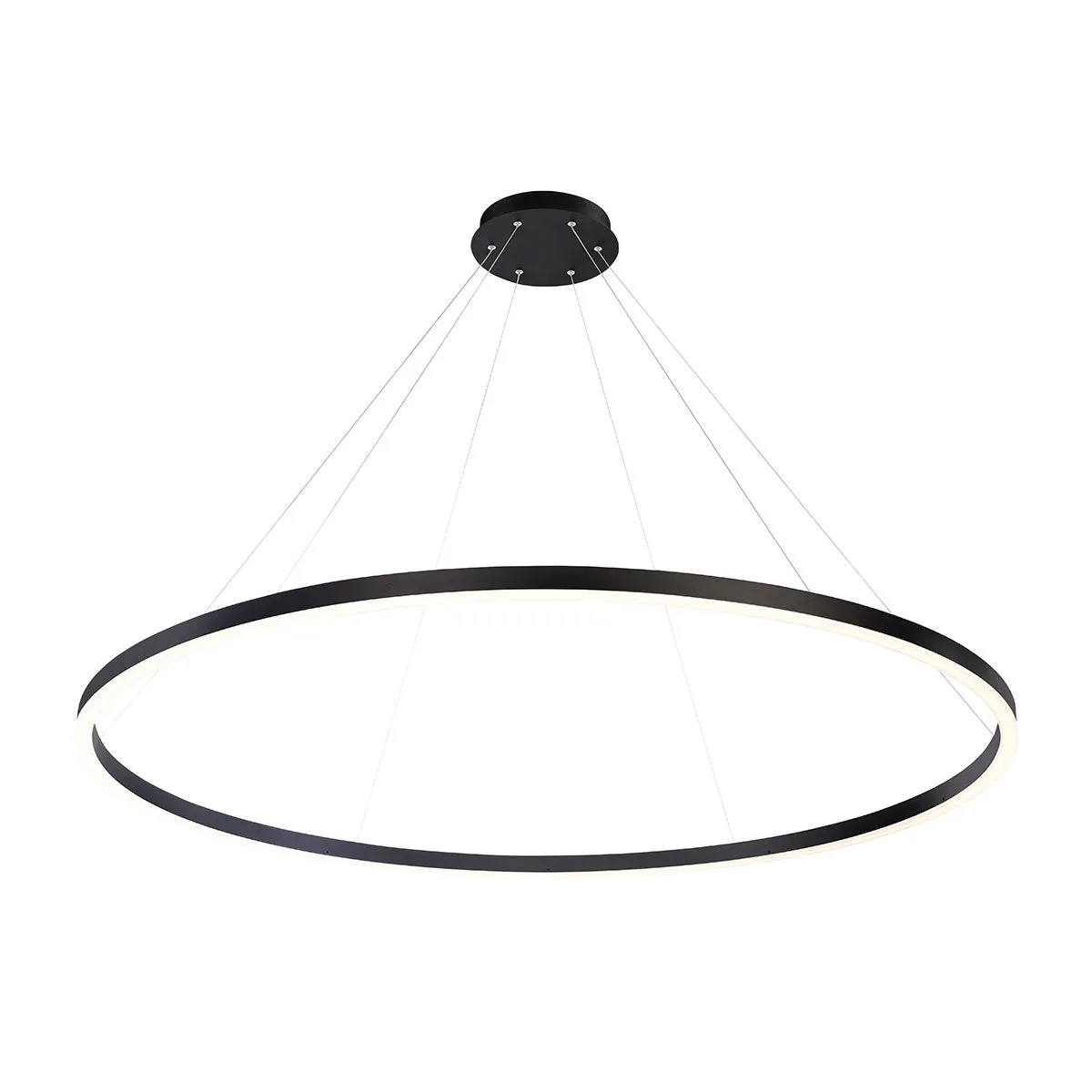 Spunto LED Chandelier in Matte Black