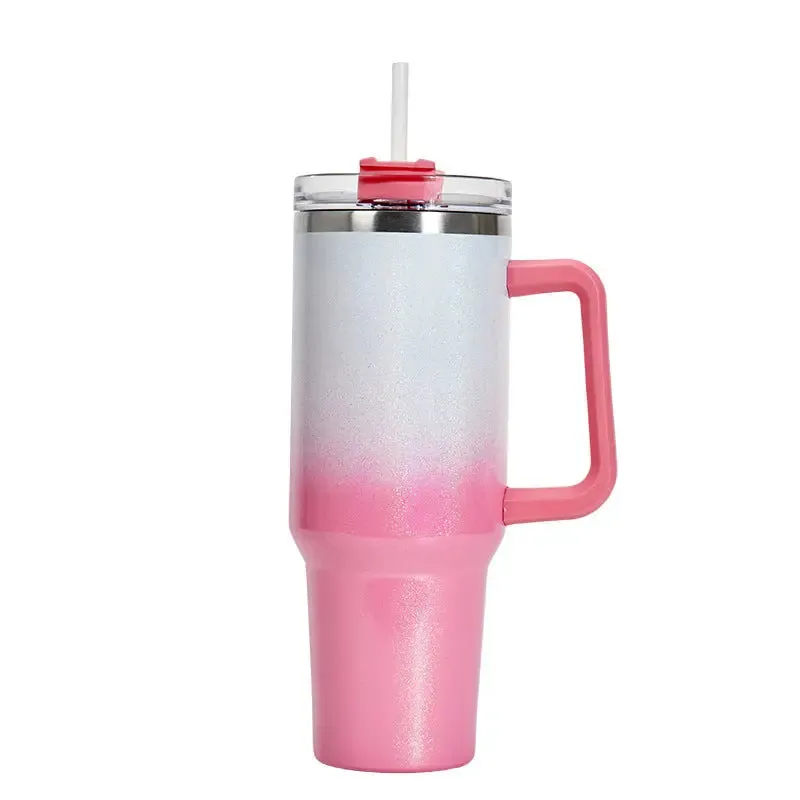 Stainless Steel Vacuum Cup Large Capacity Double-layer Stainless Steel Vacuum Insulation Cup