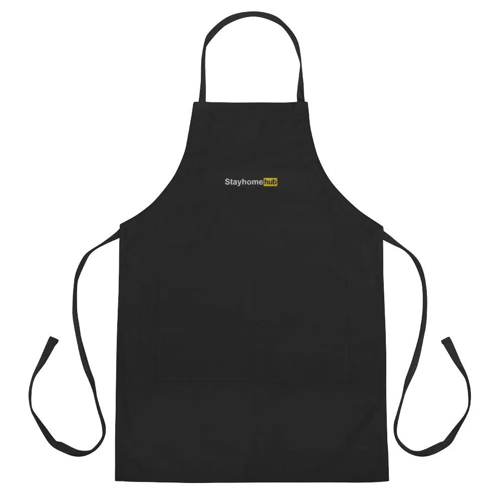 Stayhomehub Embroidered Apron