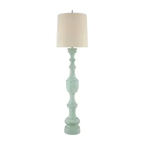 Summerhouse Turquoise Floor Lamp