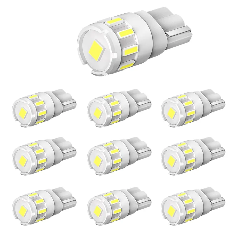 SUPAREE T10 LED Bulb 6000K White for Car Position/License Light Room Lamp