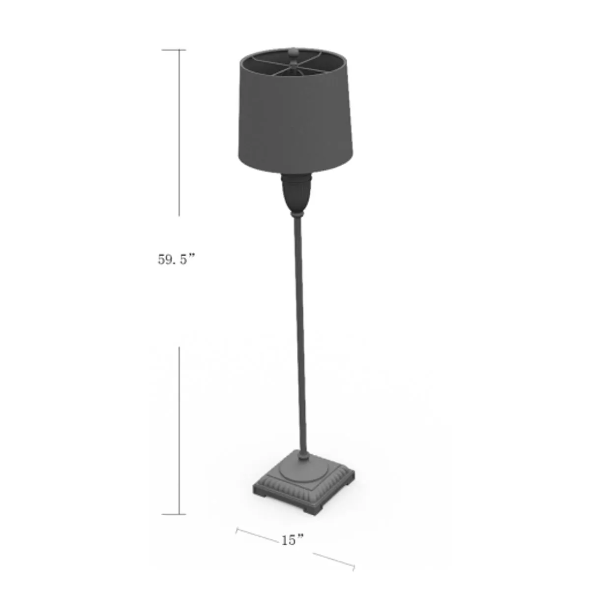 Surya Edis Floor Lamp