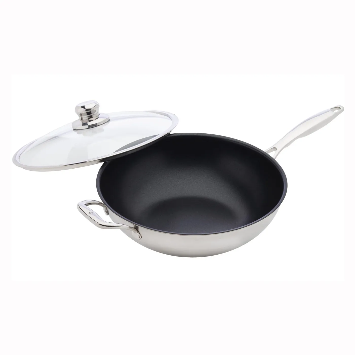 Swiss Diamond - 12 1/2" Prestige Clad Wok w/Lid