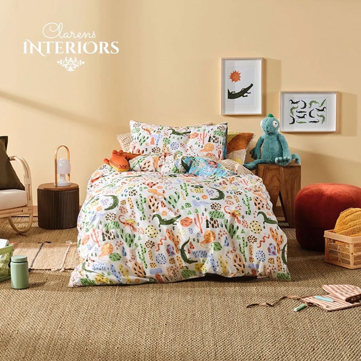 Tales & Scales Duvet Cover Set