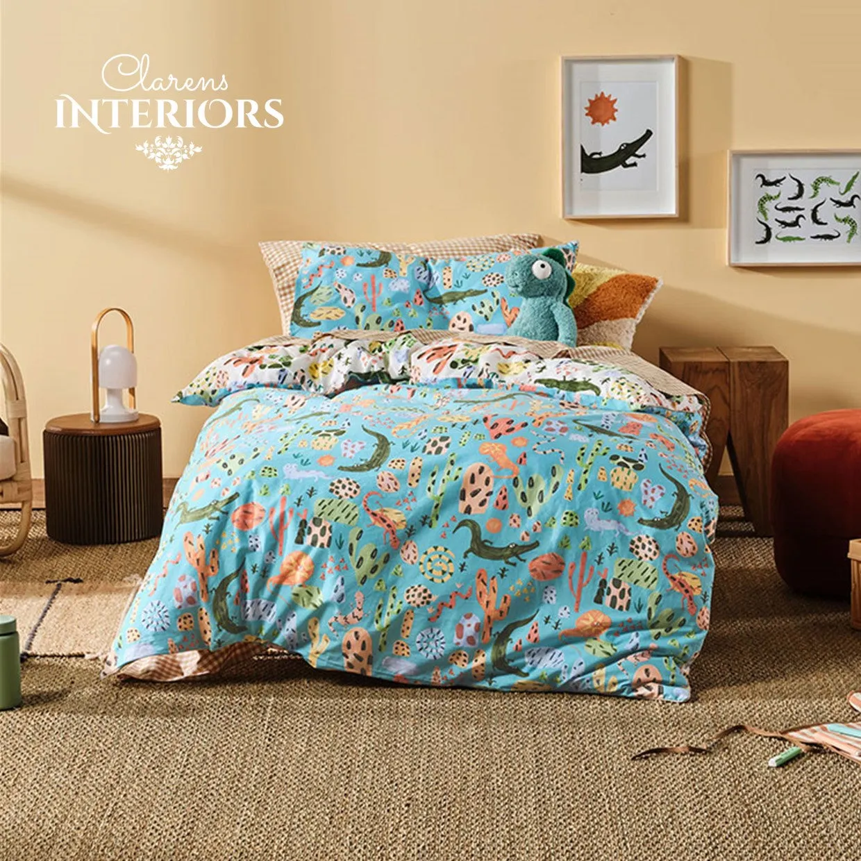 Tales & Scales Duvet Cover Set