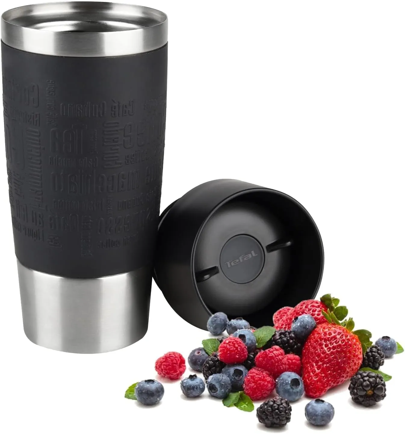 Tefal, Travel Mug, 0.36 L, Black