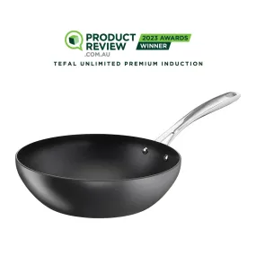 Tefal Unlimited Premium Non-Stick Induction Wok 28cm