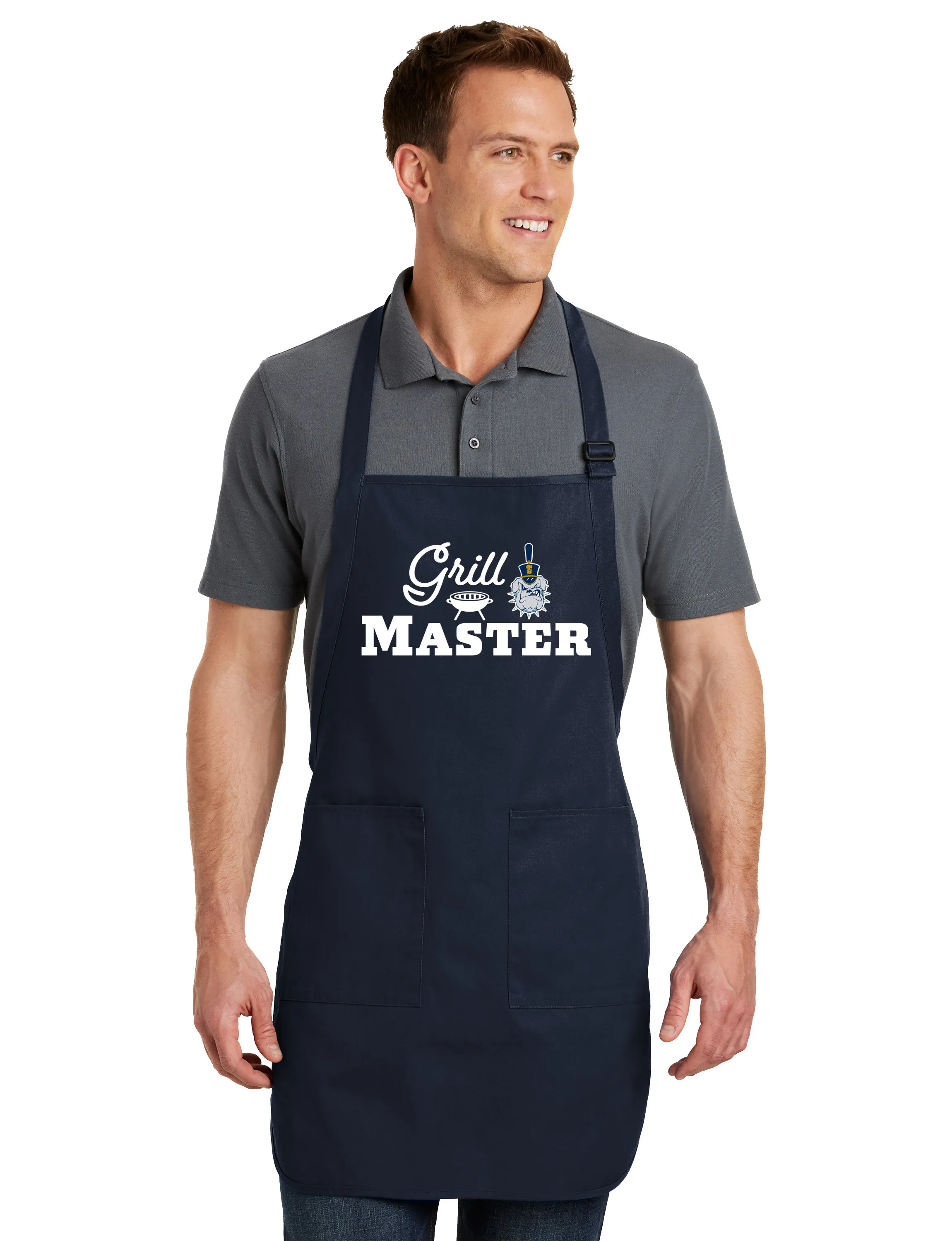 The Citadel, Grill Master, Spike,  Port Authority® Full-Length Apron with Pockets