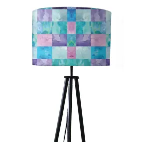 Tripod Floor Lamp Standing Light for Living Rooms -Colorful Stone Effect