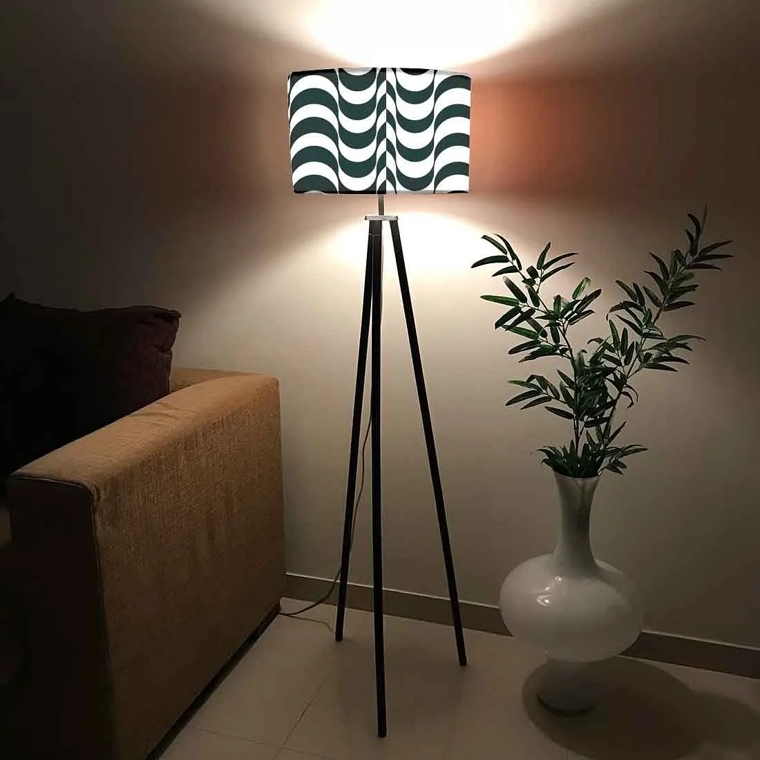 Tripod Floor Strips Lamps Light for Living Rooms