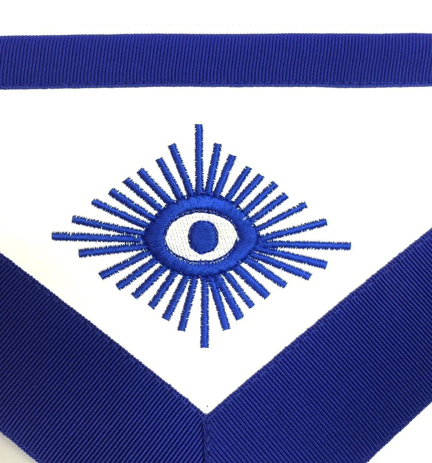 Tyler Blue Lodge Officer Apron - Royal Blue