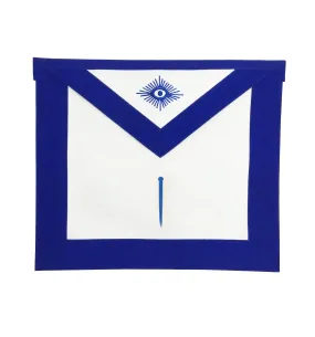 Tyler Blue Lodge Officer Apron - Royal Blue