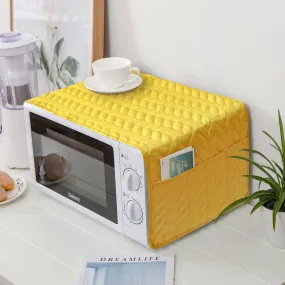 Ultrasonic Microwave Oven Cover Mustard