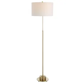 Uttermost Prominence Brass Floor Lamp