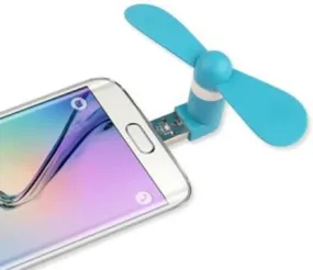 V2 USB Fan/ Portable USB fan/ Mini Mobile Cooler/ Mini USB fan for only OTG enabled android phones USB-OTG-FAN USB Fan (Assorted)