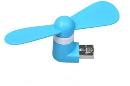 V2 USB Fan/ Portable USB fan/ Mini Mobile Cooler/ Mini USB fan for only OTG enabled android phones USB-OTG-FAN USB Fan (Assorted)