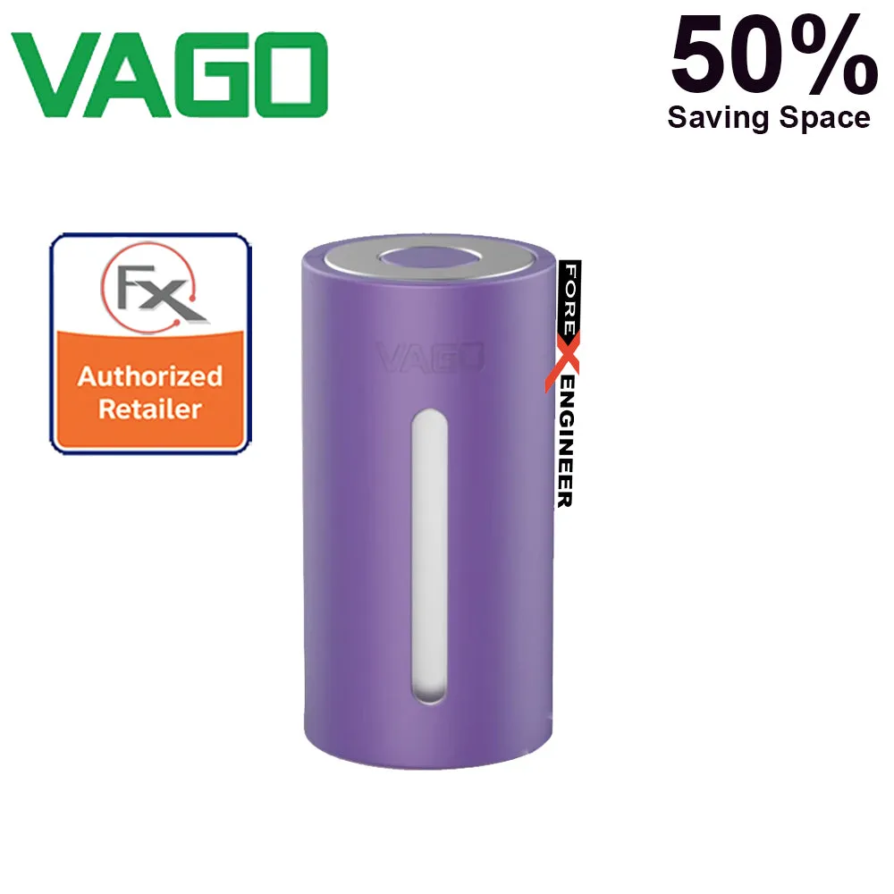 Vago Travel Portable Compressor Vacuum Bag ( FREE 1pcs Vago Vacuum Bag M size )  - Purple