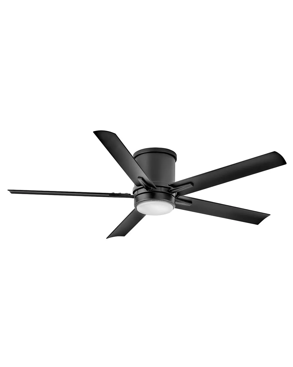 Vail Flush 52" Ceiling Fan in Matte Black