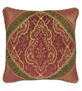 Vaughan Diamond Collage Throw Pillow Cover 20x20