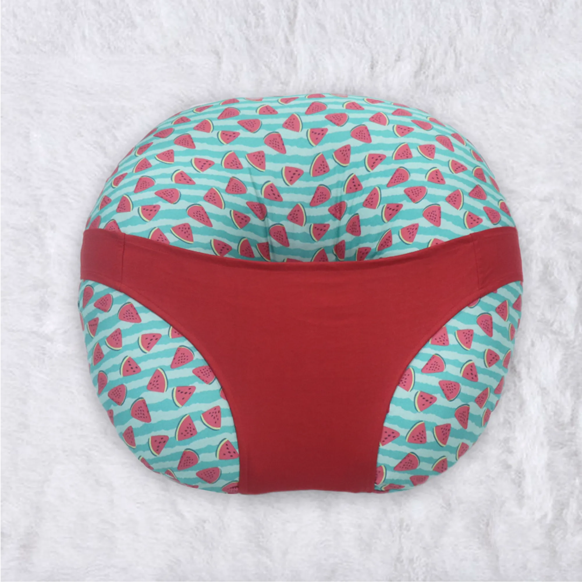 Watermelon Love Feeding and Head Shaping Pillow- Combo Set