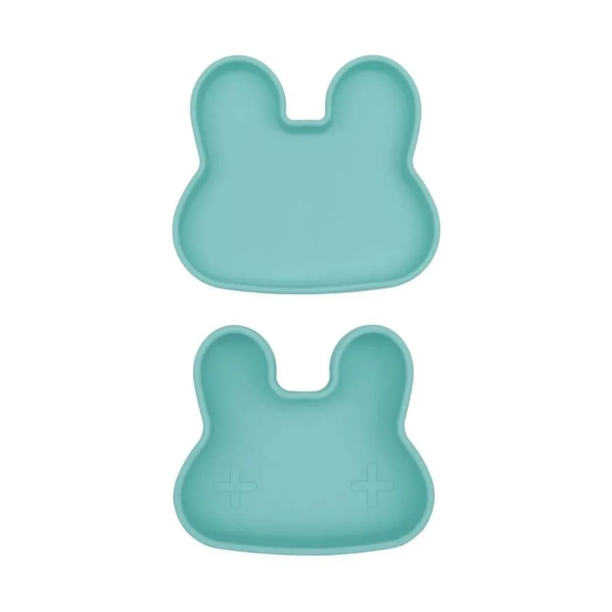 We Might Be Tiny Snackie Silicone Bowl   Plate - Bunny