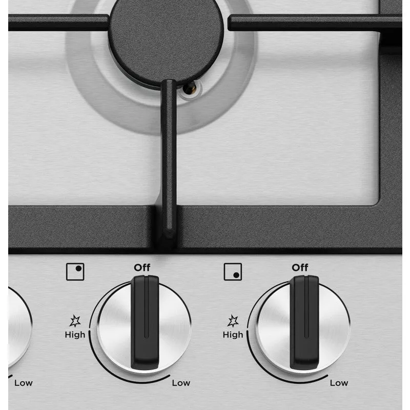 Westinghouse 60cm Stainless Steel Gas Cooktop WHG644SC