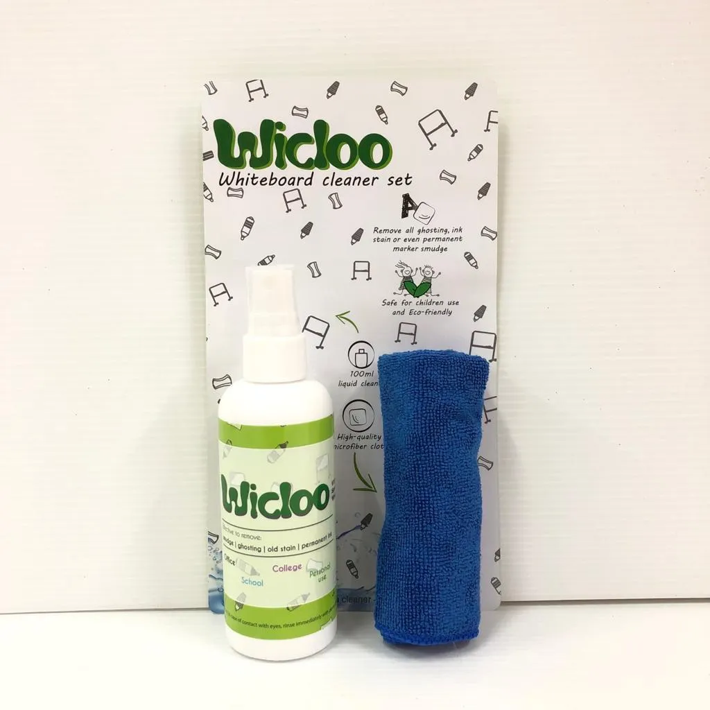 Wicloo Whiteboard Cleaner Set