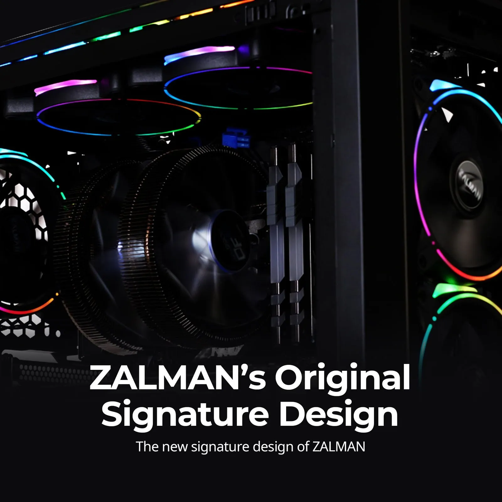 Zalman RFD120A ARGB Ring Fan Addressable RGB 120mm Case Fan